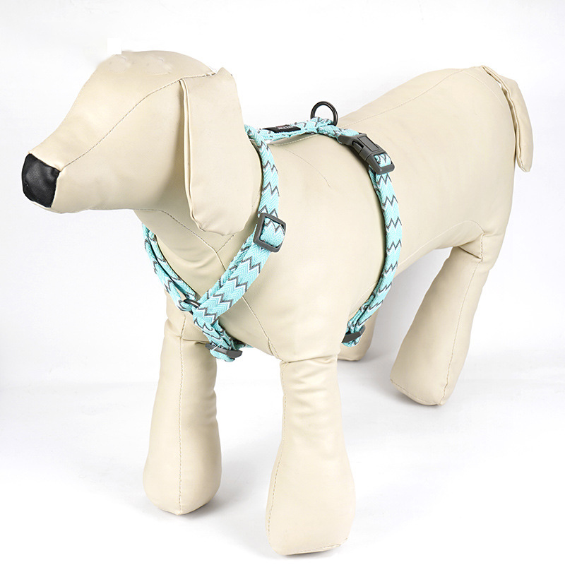 Large Dog Adjustable Pet Harness,nylon Breathable Dog Harness Thicken Plastic Buckle for Dog Training & Running Pet Accessories