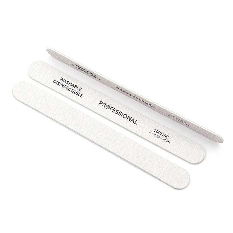 5/10 pieces of professional nail files 100 180 240 Buffers set wooden nails Accesorios sanding nail art tools shiny block nail files W240829