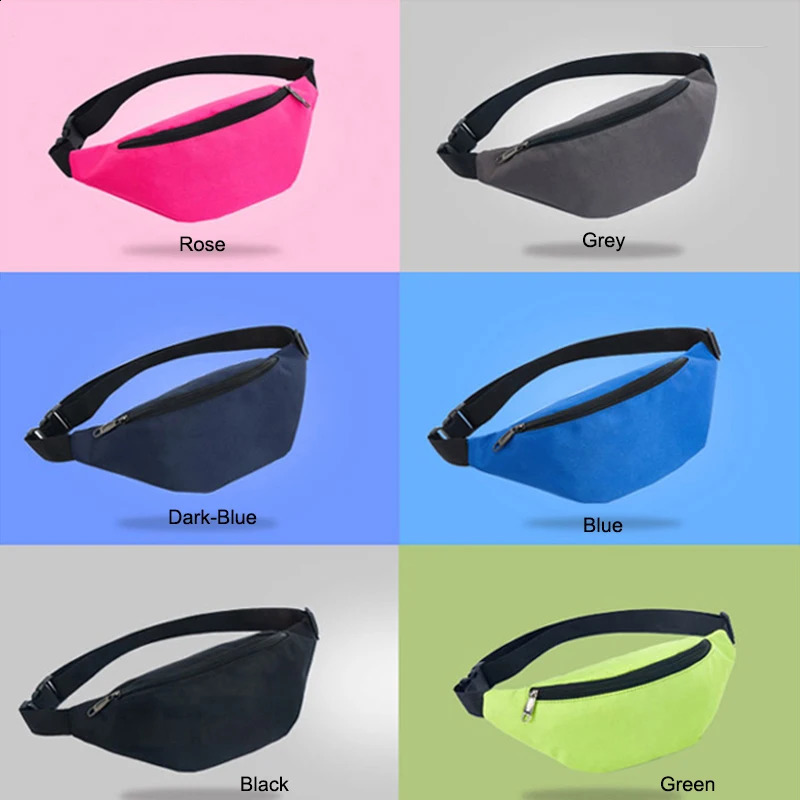 Waist Bag Womens Belt Travel Men Hengreda Hip Bum Bags Waterproof Female Purse Ladies Belly Pouch for Phone Coins 240830Z