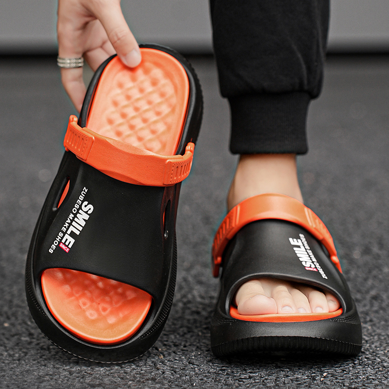 Men's Slippers Outdoor Sandals Beach Comfortable Slides Thick Soft Clogs Water Shoes Men Casual Shoes Men Women Home Slippers