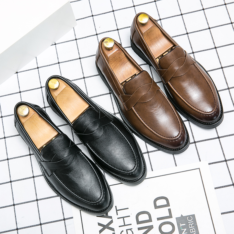 Leather Summer Men Soft Designer Oxford Casual Classic Sneakers Footwear Office Dress Shoes Loafers Large Size 38~46 Flats 44cd
