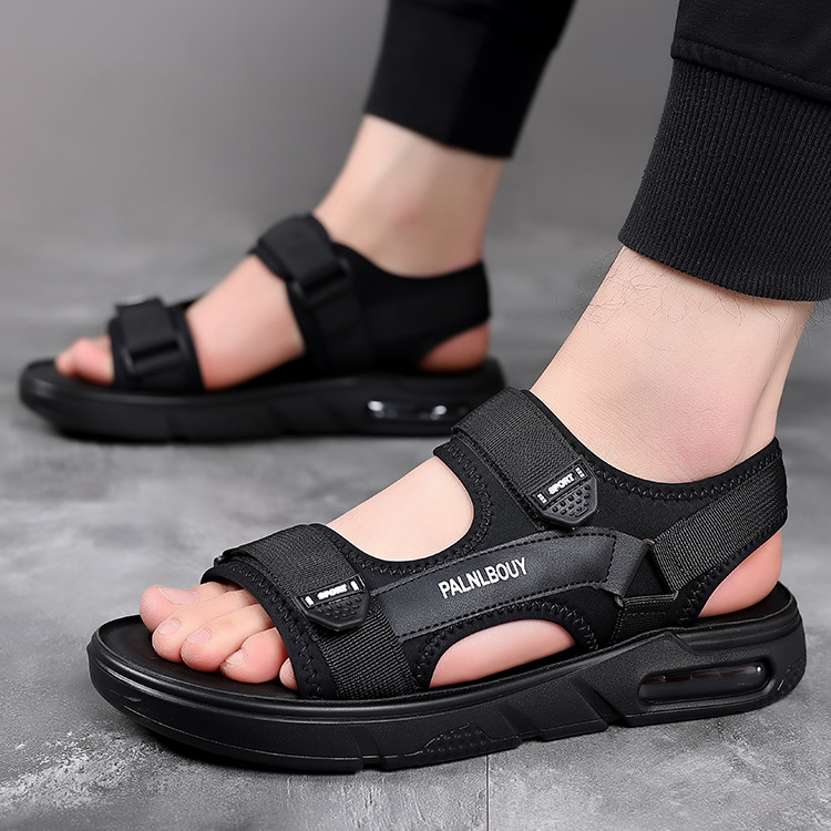 Sandals Men Summer Casual Sport Beach New Fashion Non-slip Breathable Shoes Male Platform Outdoor Comforty Trend Slides 2023 33f0
