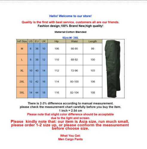 2021 Fashion Pants Black Grey Beige Heavy Duty Combat Cargo Staff with Kneepad Pocket W240829