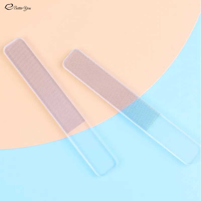 Professional nail files nano glass sanding polishing files transparent nail files grinding equipment tools handmade art W240829