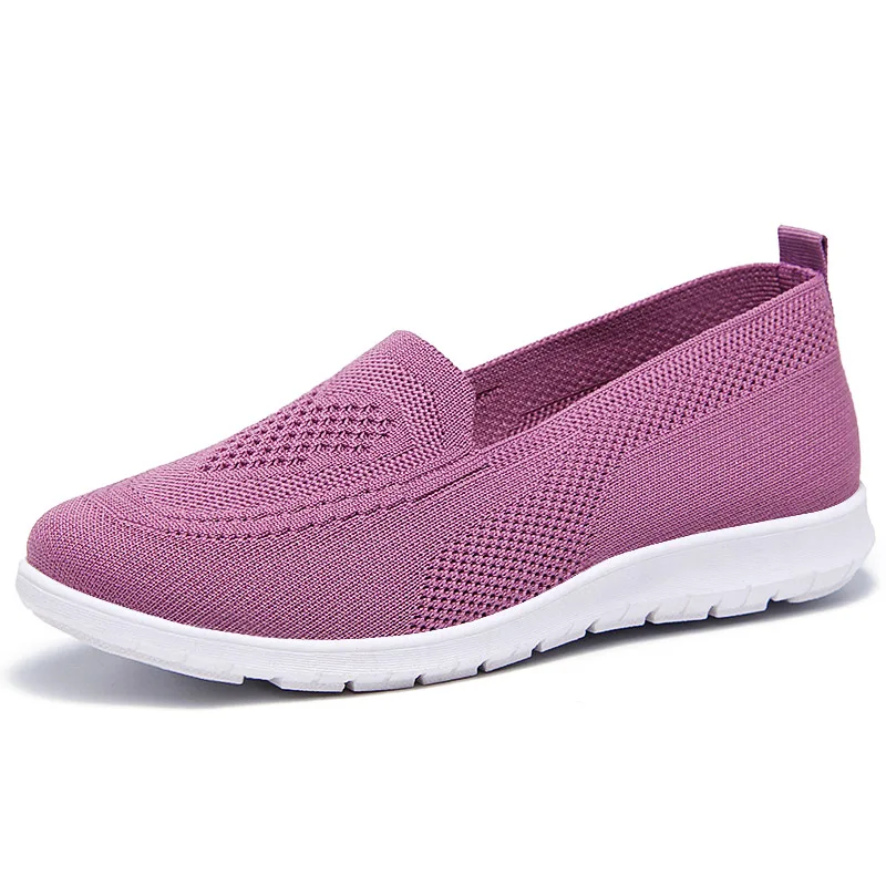 2025 NEW Women Autumn Loafers Flats Comfortable Cotton Slip on Women s Ballerina Ladies Footwear Elderly Shoes af s