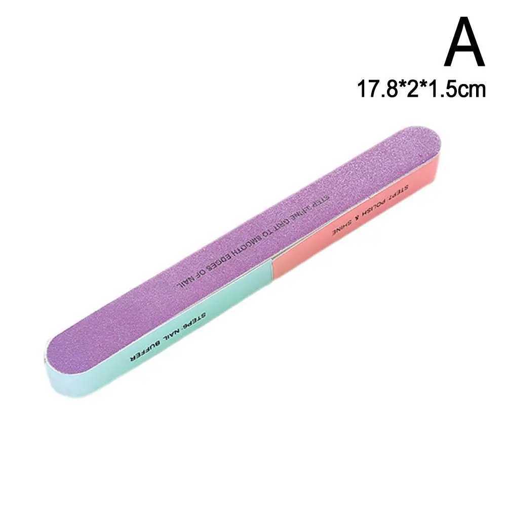 7-in-1 professional nail file for removing nail surface dyeing treatment beauty nail polishing unevenness 1 piece of buffering tool R3W6 W240829