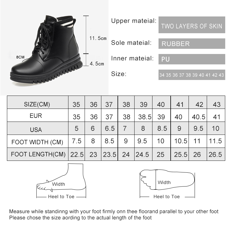 AIYUQI Women Winter Boots 2024 New Genuine Leather Wool Warm Women Snow Boots Women Short Boots Large Size Anti slip Mom's Boots