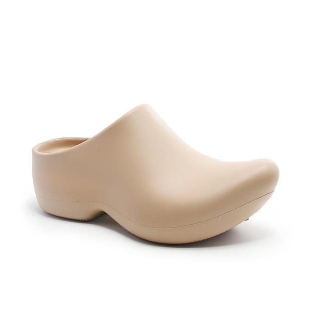 Thick Designer Platform Slippers Women Summer 2023 Fashion Casual Chunky Shoes Female Rubber Sole Closed Toe Mules Slides d4d