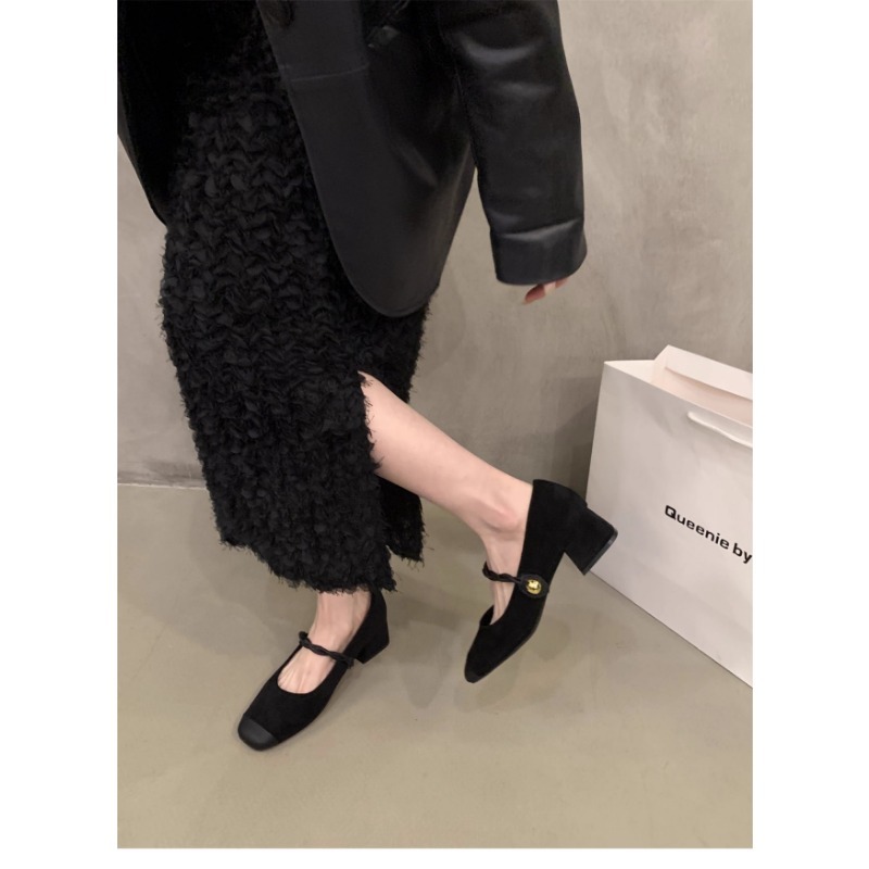 2024 New Spring Soft Leather Ballerina Shoes for Women - Flat Heel Casual Mary Jane Ballet Flats 4 s