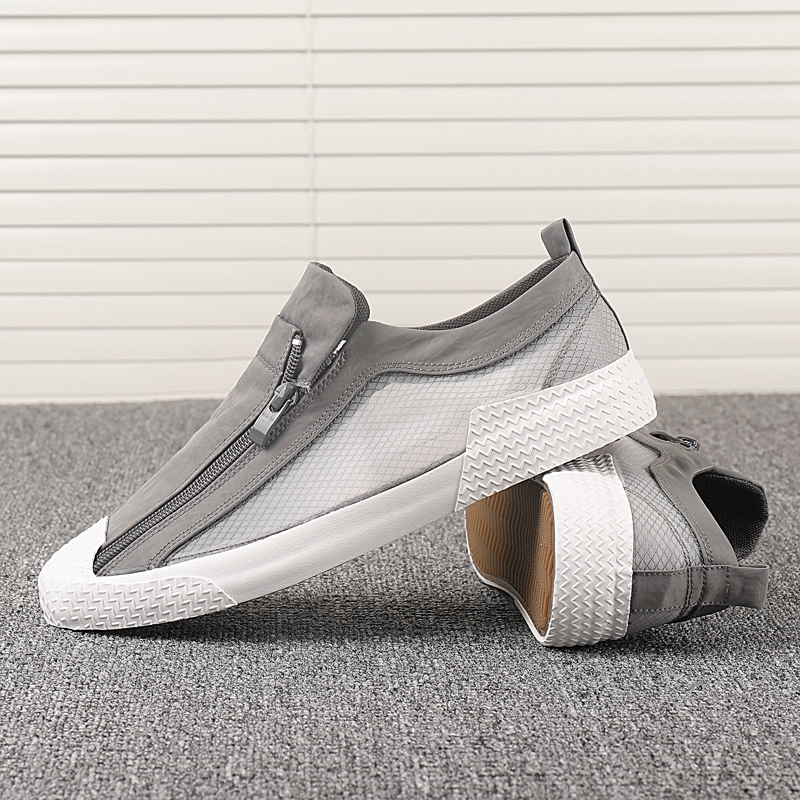 Men's Mesh New Summer Anti-slip Comfortable and Canvas Lightweight Breathable Slip On Men Shoes SS20622