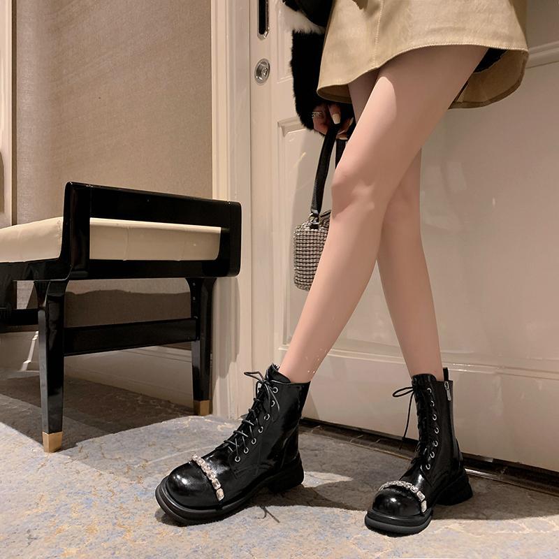 for Fashion Ankle Women Bg Rhies Design Ladies Autumn Winter Shoes Woman Thick Bottom Platform Boots Girls 8c0a Platm