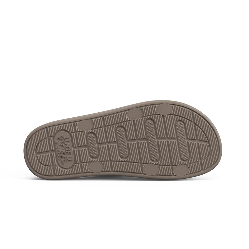 LUOFU 2024 New Men's Slippers Summer Home or Outdoor Anti slip, Wear resistant, Odorless Feet Simple Fashion EVA Sandals Slipper