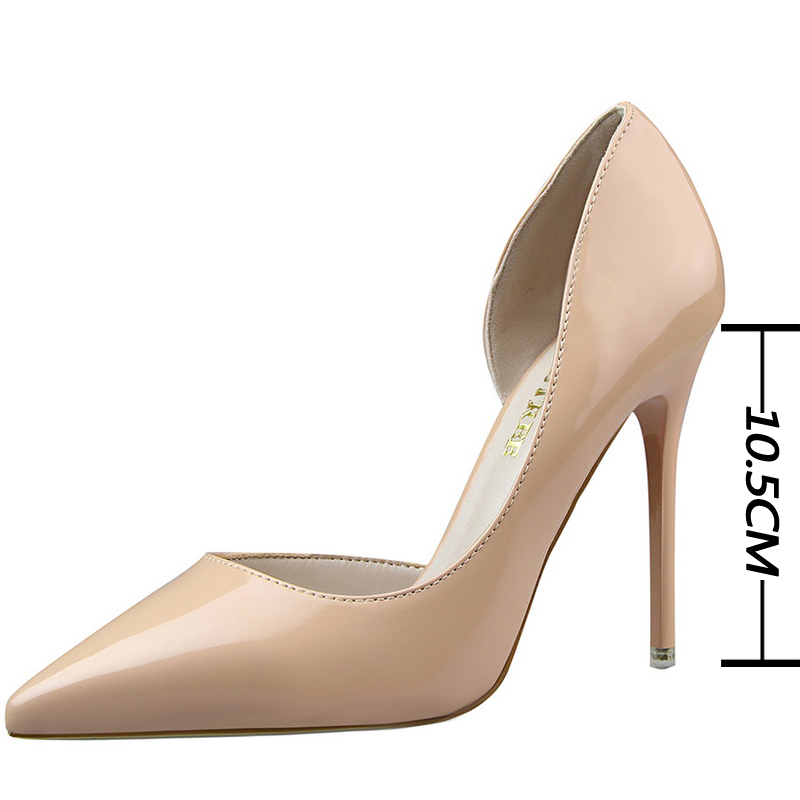 BIGTREE 2024 Pumps Patent Leather High Stiletto Sexy Party OL Career Women Heels Office Shoes 12 Colors