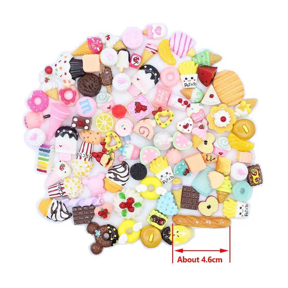Mobile phone case decoration DIY decoration childrens toy decoration 3D nail art decoration craft supplies nail charm resin pendant W240829