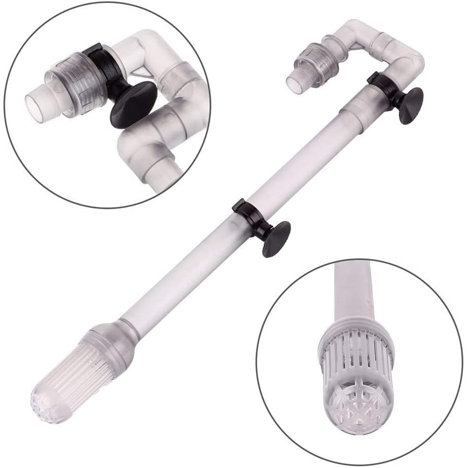 Aquarium External Filter Bucket, Inlet/Outlet Pipe Fittings, Fish Tank Water Inflow Outflow Tube Parts, 12mm ID Hose, HW-603B