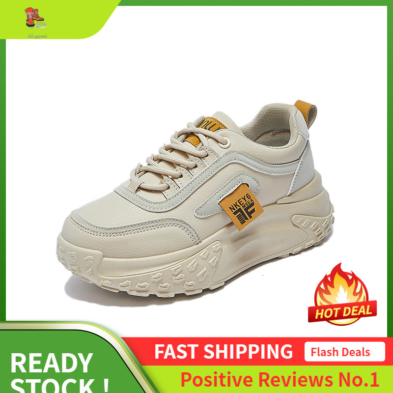 Ddmysports Ins Korean Version New Dad Shoes For Women Autumn Student Running Sports Thick Sole Height Increasing Leisure Street Shot XW OUTDOOR