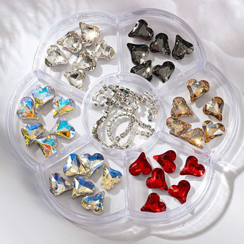 1BOX 3D Bow Nail Art Charm Parts Resin Hybrid Bow Design Nail Art Decoration Used for Handmade Jewelry Decoration DIY Accessories W240829