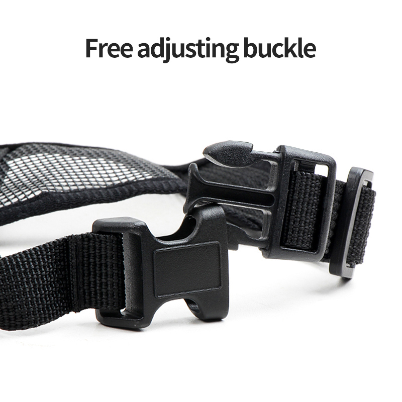Dog Nylon Muzzle Adjustable Mesh Breathable Mouth Muzzles for Dogs Anti Biting Chewing Pet Mouth Mask Pet Training Accessories