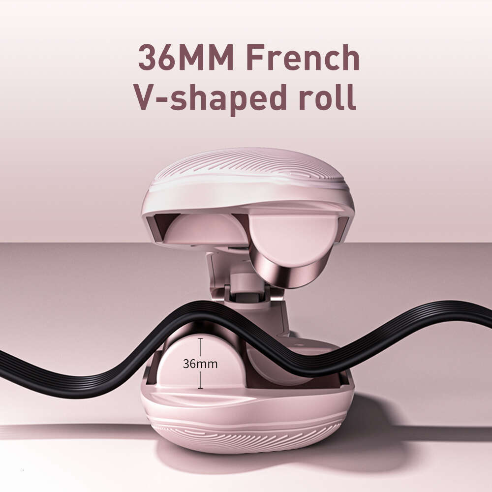 36MM Electric Iron Automatic Lambswool Curg Tool Long Lasting French Styg Rotating Anti-Flame Design