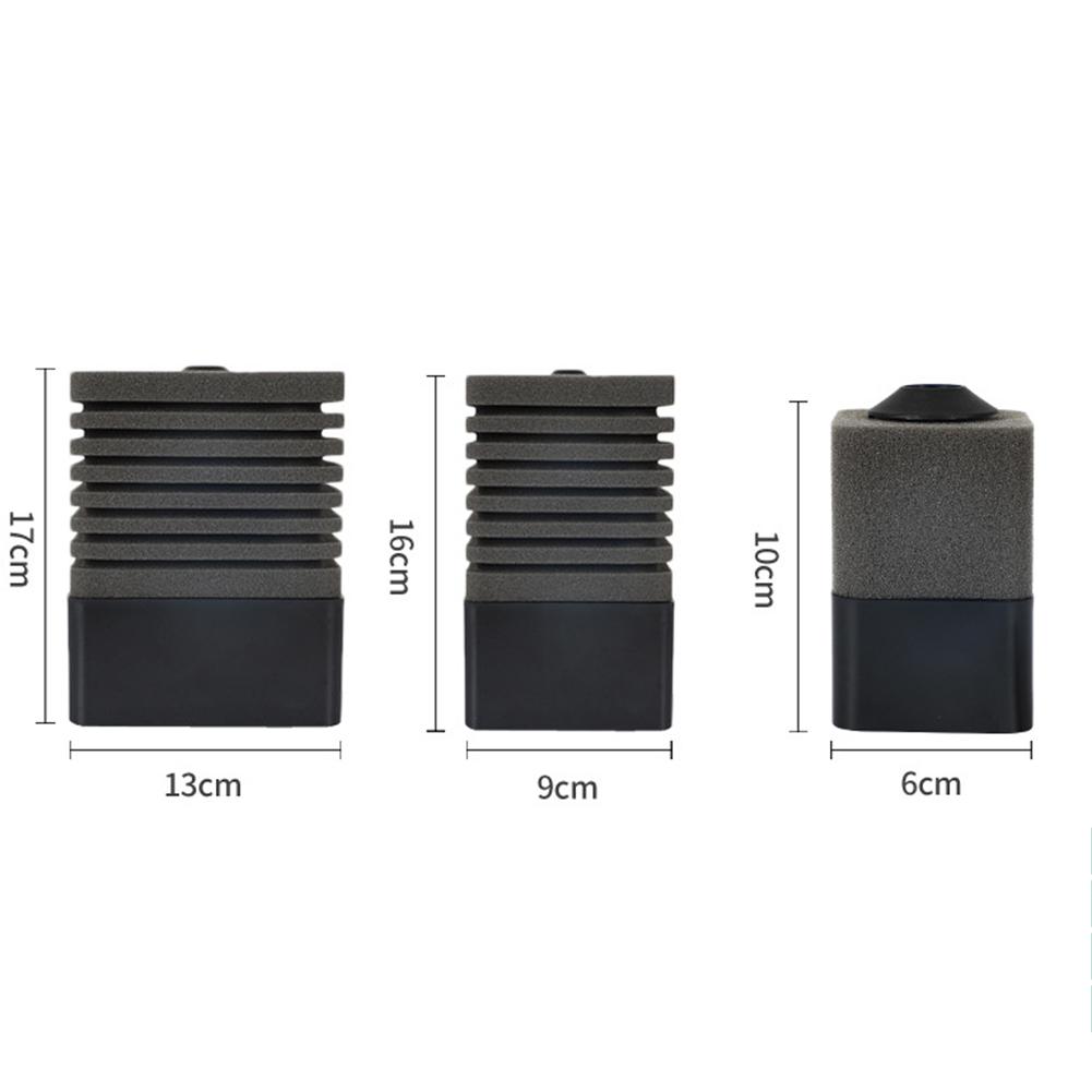 3-in-1 Aquarium Biochemical Sponge Filter Submersible Fish Tank Foam Filter for Aquarium Fish Tank for Freshwater and Saltwater