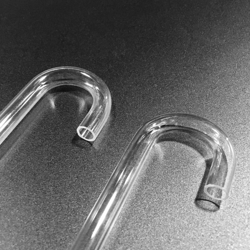 Aquarium Acrylic Water Tube Fish Tank Water Pumping Transparent Carbon Dioxide Refiner Diffuser Tube U-shaped Hard Tube