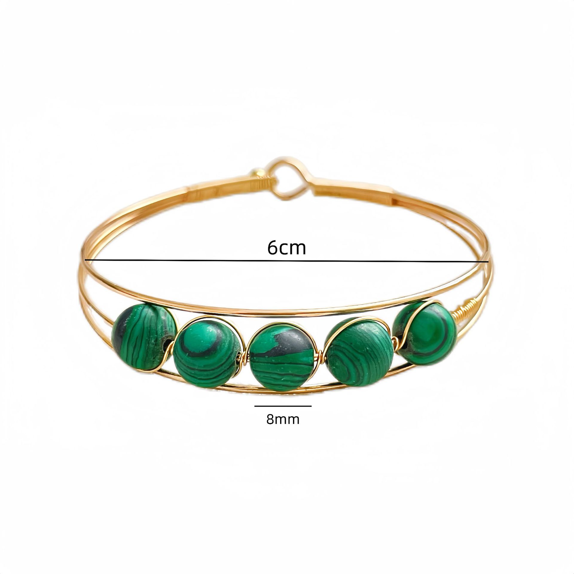 CHINA Handmade Chakra Beads Bracelet 6mm Natural Stone String Braided Yoga Reiki Healing Balance Bracelets & Bangles Meditation Gift designer bracelet - view 3