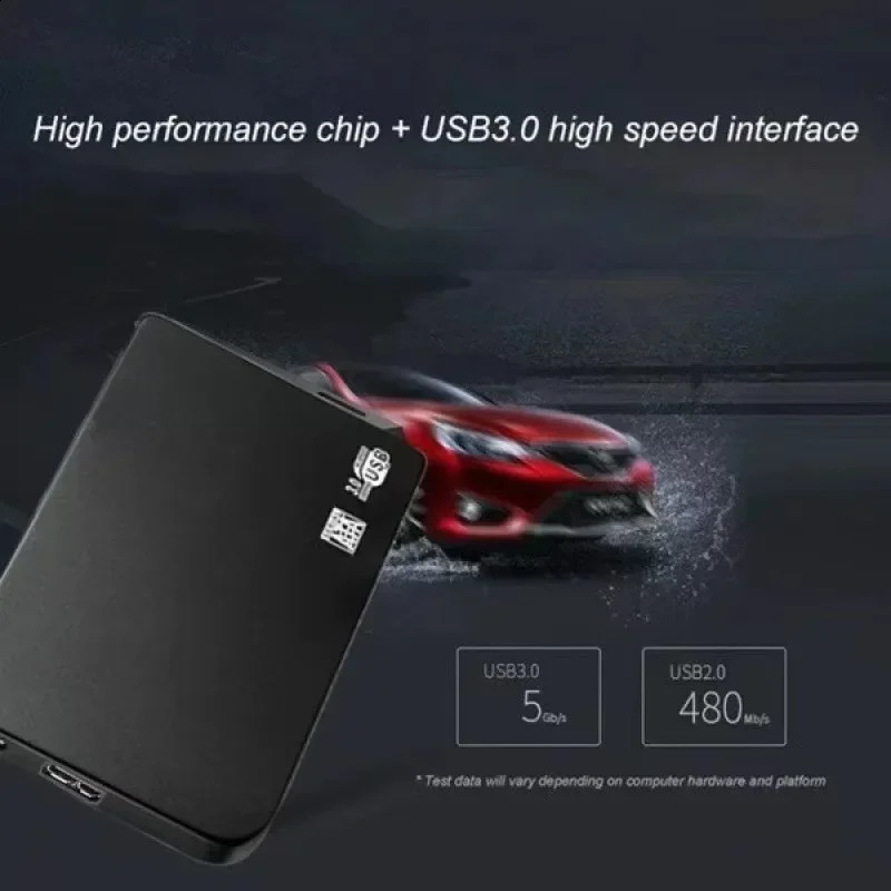 Portable SSD 1TB Large capacity Solid Hard Disk 2TB4TB HighSpeed External Drive USB30TypeC for LaptopDesktopPhone 240828