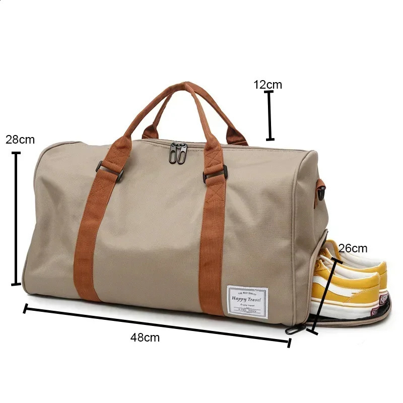 Casual Travel Bag Large Capacity Hand Luggage Travel Duffle Bags Mens Fintess Gym Bags Women Sports Yoga Bags Malas De Viagem 240829