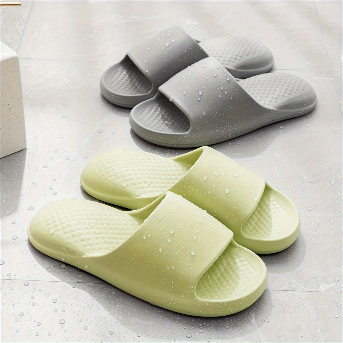 Ultra-Comfortable EVA Air Cushion Slide Sandals - Soft, Versatile, Non-Slip, Breathable, Easy to Wear - Perfect for Indoor, Outdoor, Summer, Beach, Ho
