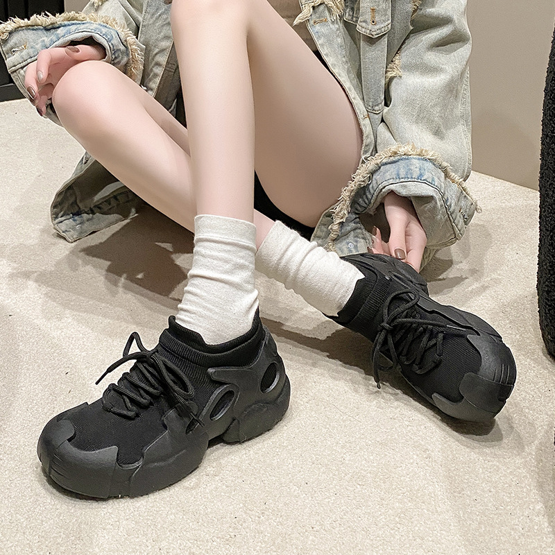 Women's versatile breathable color blocked fashionable casual sports shoes