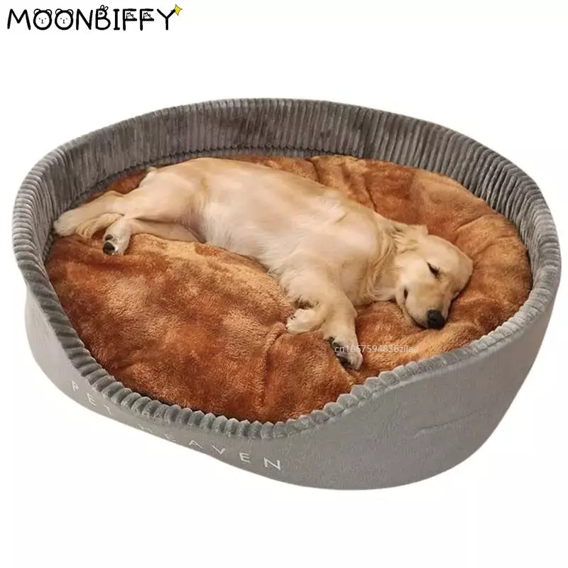 Dog Bed sofa Removable Washable Kennel Warm Cat MatPet for Large dog Thick Deep Sleep Cushion Puppy Dog Accessories מיטה לכלב