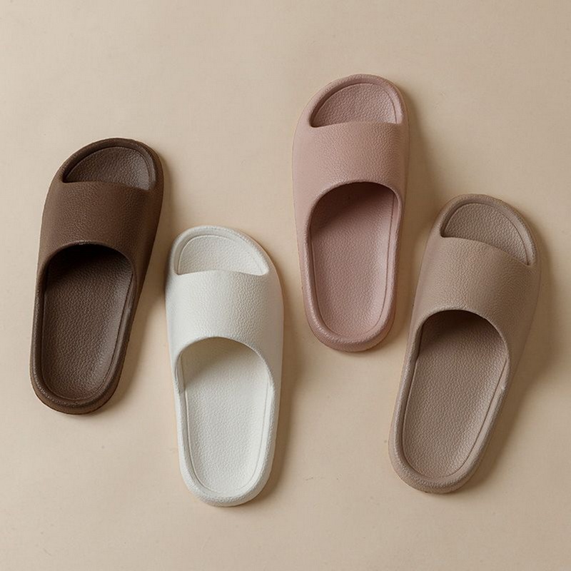 Slippers Summer Men Women Soft Indoor Home Flat Sandals Fashion Flip ps Beach Shoes Man Couple Non-Slip Bathroom Slides 2986