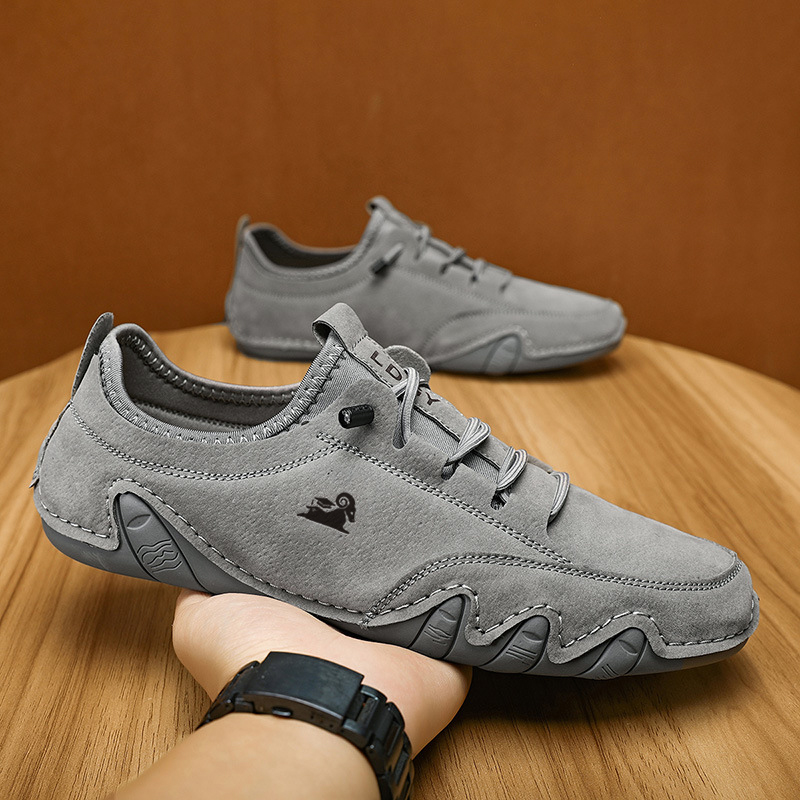 2025 NEW Summer Sneakers Casual Leather Italian Brand High Quality Loafers Fashion Moccasin Men Sports Shoes c