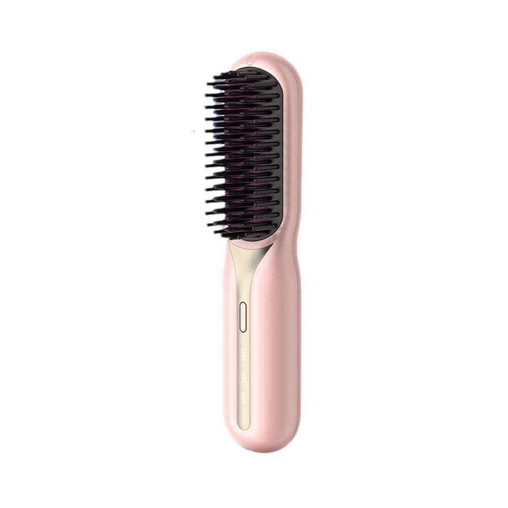 Cordless Straightener Hot Heating Professional Electric Comb For Smoothing Iron Negative Ion Nourish Hair Ca T3G1