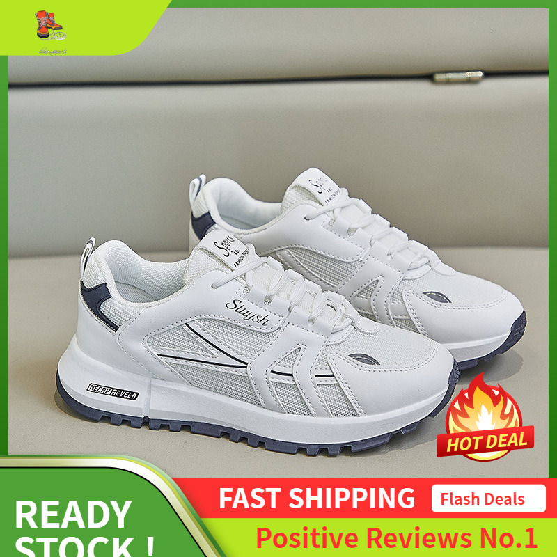 Ddmysports Ins Korean Version Forrest Gump For Women Spring Breathable New Student Running Sports Casual White Shoes A OUTDOOR