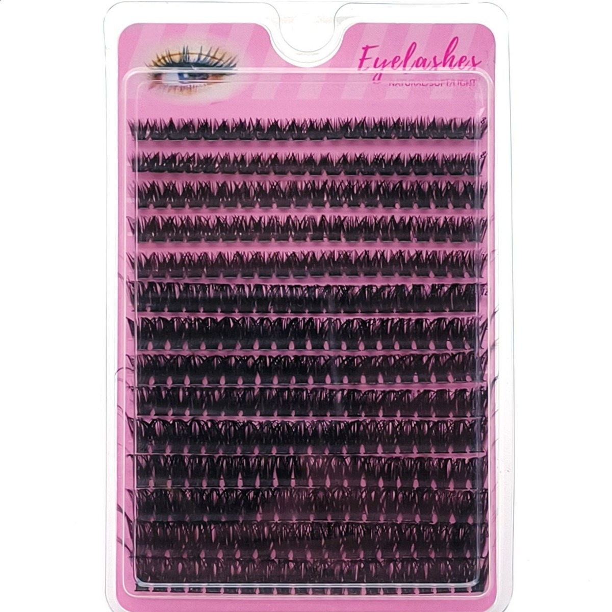 Cluster Eyelash Extension 160266 Bundles 50D60D80D Natural Style Individual Eyelashes Handmade Eyelash Bundles 3D mink Lashes 240620