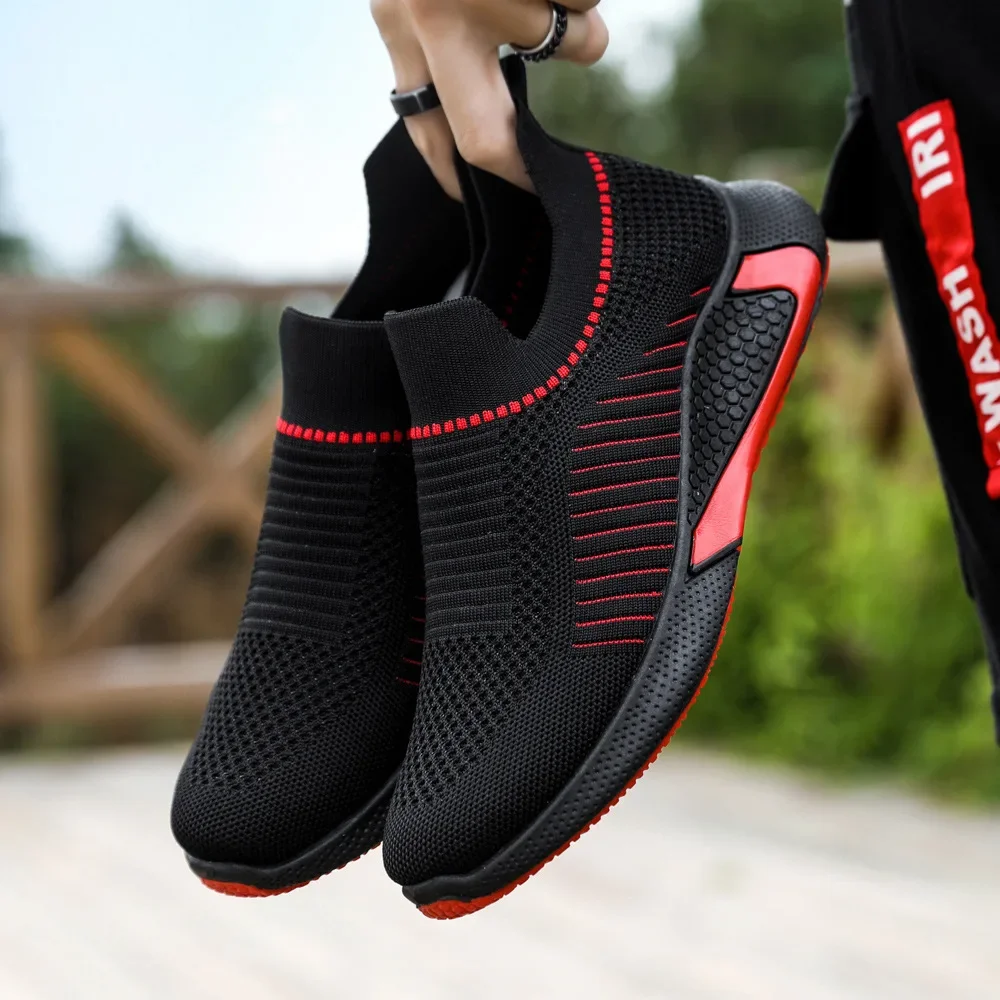 Sock Summer Mesh Lightweight Sneakers Men Fashion Casual Walking Shoes Breathable Mens Loafers atillas Hombre