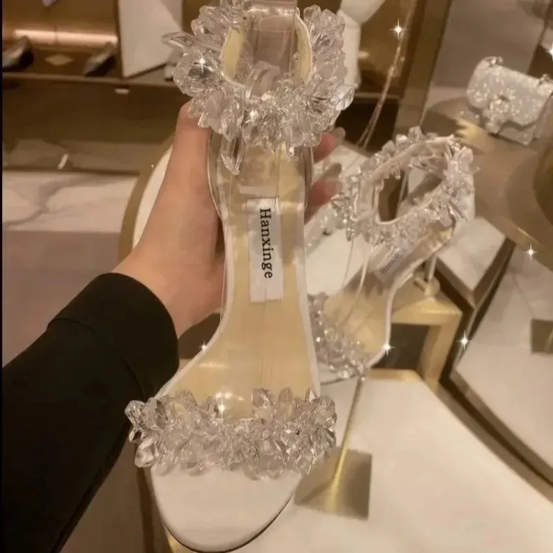 Pumps Ladies Summer New High Heel Sexy Fashion Wedding Pearl Sandals Women Shoes a4f5 e1cb 4da3 dh8014