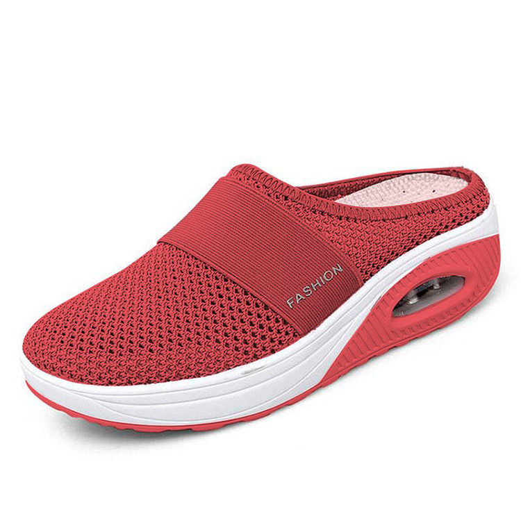New Shoes Casual Increase Cushion Sandals NEW hot Non-slip Platform Sandal For Women Breathable Mesh Outdoor Walking Slippers 42