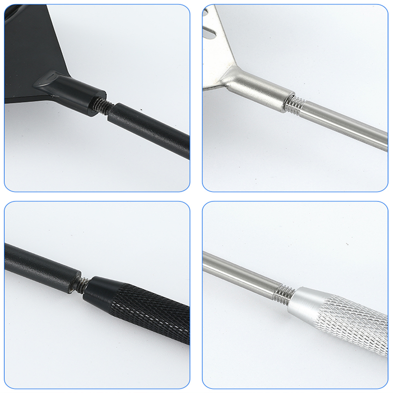 ZRDR Stainless Steel Aquarium Fish Tank Algae Scraper Blade Aquatic Water Live Plant Grass Cleaning Multi-Tool Cleaner Kit Set