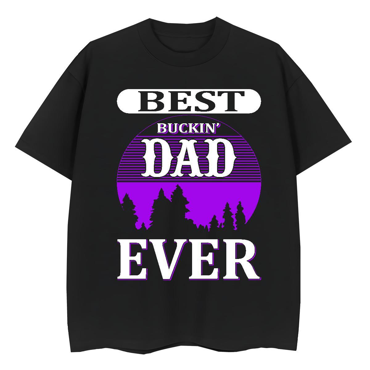 Wholesale Unisex Tshirts 230g 100% Cotton DAD Casual Beach T-Shirts for Women Breathable Crew Neck Customized Tees Shirts