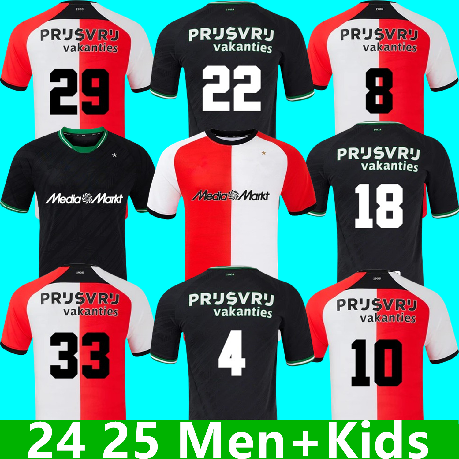 Netherlands Football Team Jersey Breathable Soccer Kit for Kids Adults - Sports Jersey Soccer Training Fan Versions Available