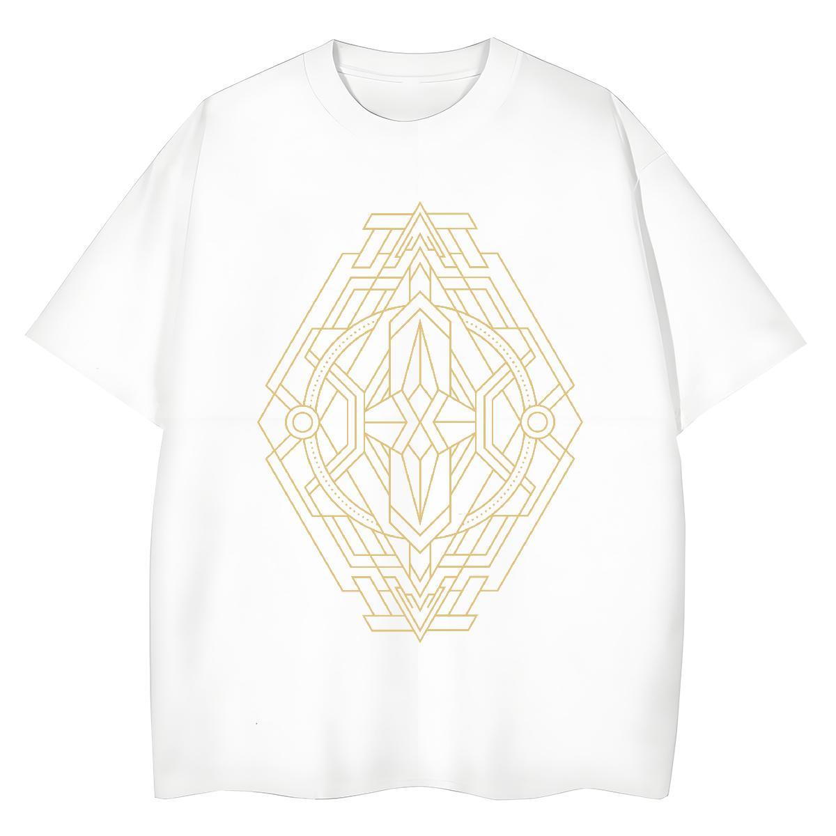 Designer Nice Tshirt for Man Woman 230g 100% Cotton Geometric line Sport T-Shirts Breathable Short Sleeve Custom Print Plus Size Top Shirts