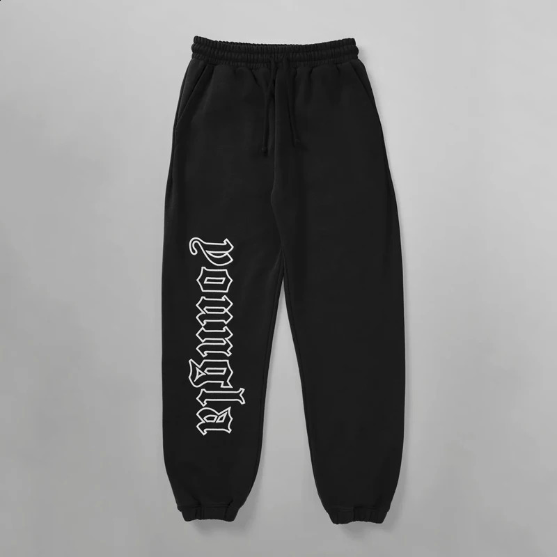 Winter 2023 Mens Sweatpants Joggers Gym Running Sports Fitness Cotton Mid Waist Drawstring Casual Pants man Autumn 240829