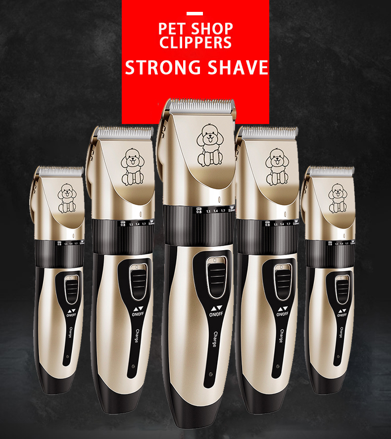 Portable Pet Hair Remover Chipper Grooming Electric Waterproof Shaver Multi-Functional Cat Dog Hair Trimmer