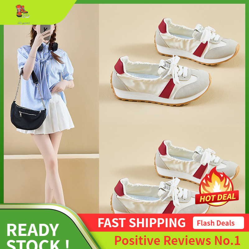Ddmysports Ins Korean Version Forrest Gump Women S Fashion Autumn New Thick Sole Height Increasing Student Running Casual Shoes JCF OUTDOOR