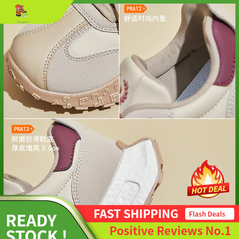 Ddmysports Ins Korean Version Forrest Gump Shoes Female Trend Autumn New Item Height Increasing Student Running Sports Leisure Street Shot Q OUTDOOR