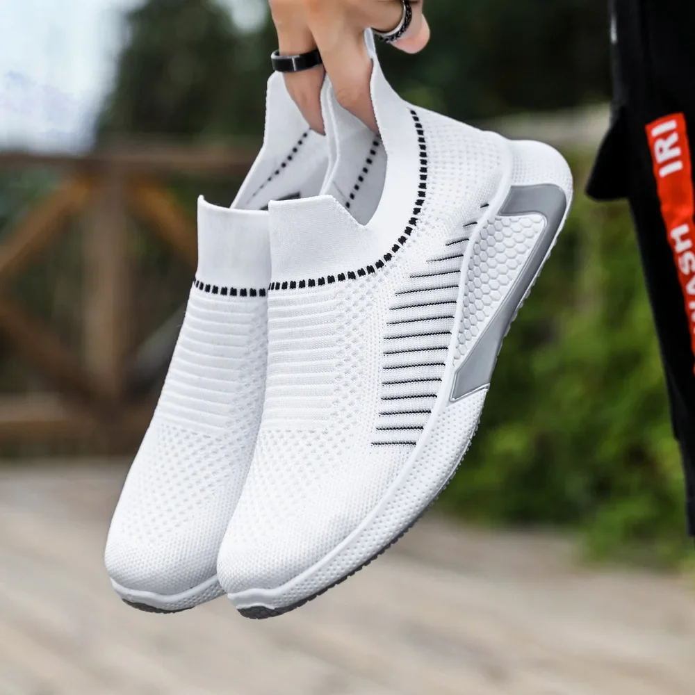 Sock Summer Mesh Lightweight Sneakers Men Fashion Casual Walking Shoes Breathable Mens Loafers atillas Hombre