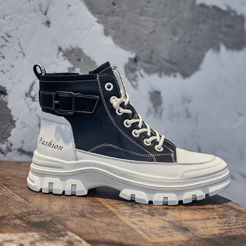 AIYUQI Women's Sneakers Boots 2024 New Fashion Women's Ankle Boots Casual Fur Platform Straps Women's Booties