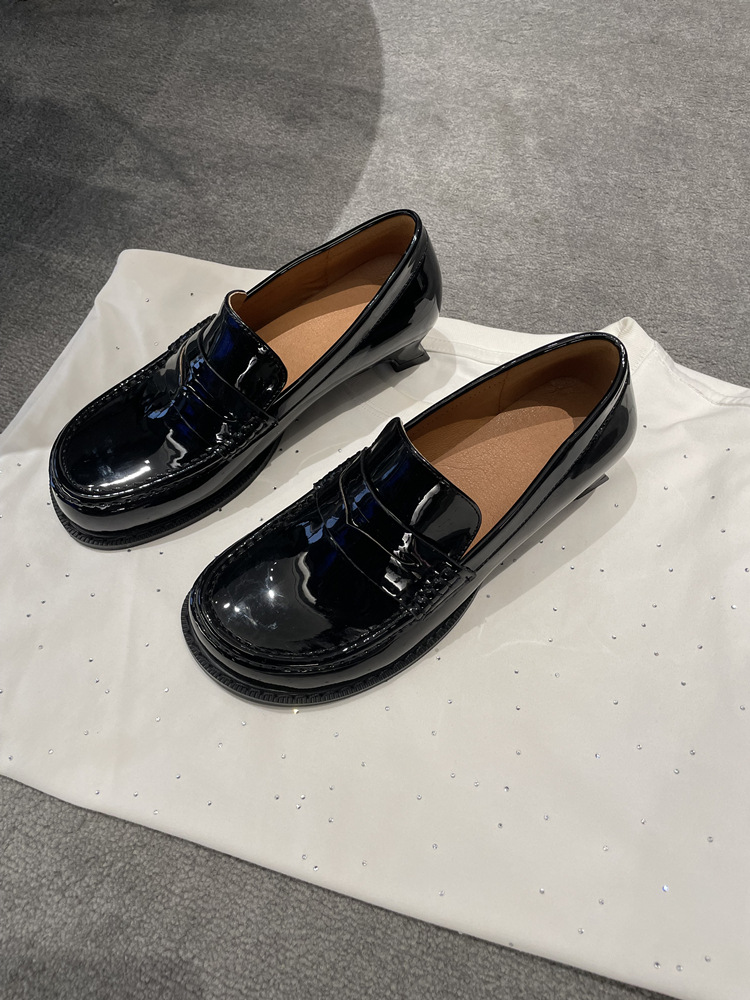 2025 new f9ebd Women Platform Pumps Designer Fashion Shallow Slip On Ladies Elegant Thick High Heel Women's Mary Jane Shoes 's